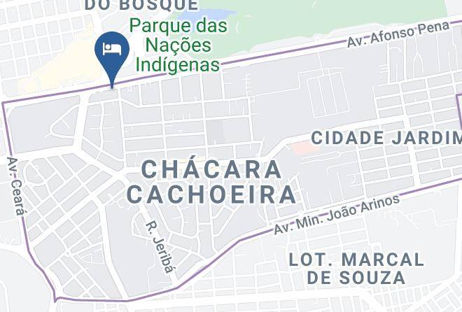 Campo Grande - Grand Park Hotel Maps