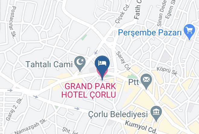 Grand Park Hotel Corlu Map