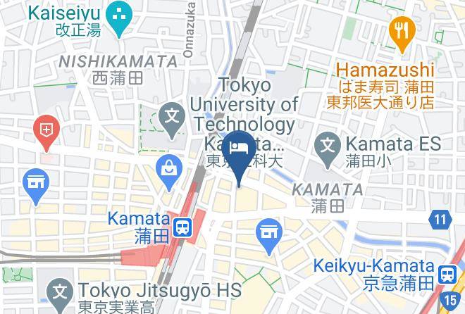 Ota Ward - Granpark Hotel Px Tokyo Maps