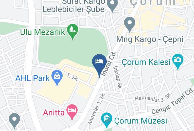 Grand Park Otel Map - Corum - Corum Cepni