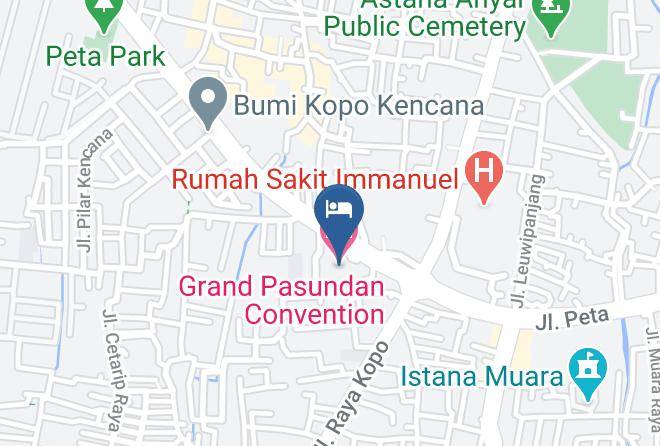 Bandung - Grand Pasundan Convention Hotel Maps