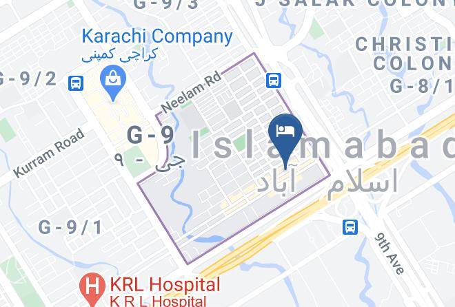 Islamabad - Grand Pearl Hotel Maps