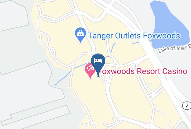 New London - Grand Pequot Tower At Foxwoods Maps