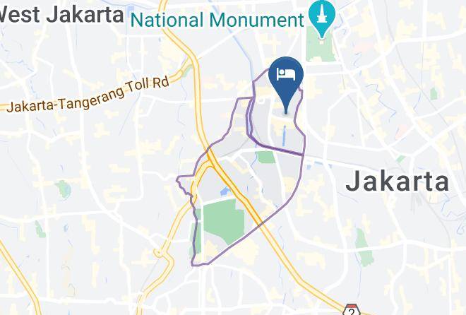 Central Jakarta - Grand Picasso Hotel Maps