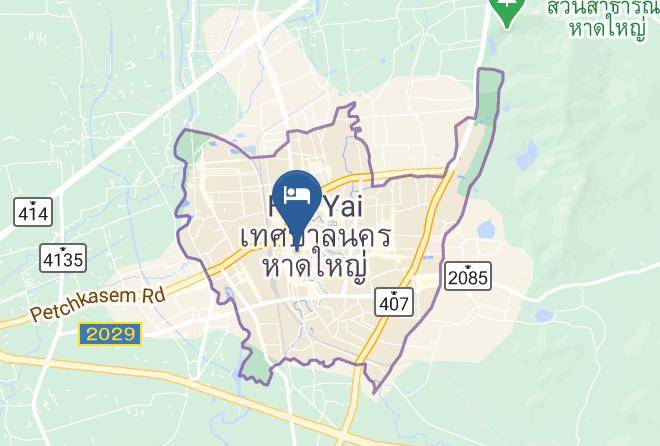 Amphoe Hat Yai - Grand Pink Hotel Maps