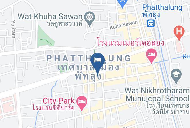 Amphoe Mueang Phatthalung - Grand Pl Hotel Maps