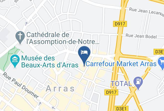 Pas De Calais - Grand Place Hotel Maps