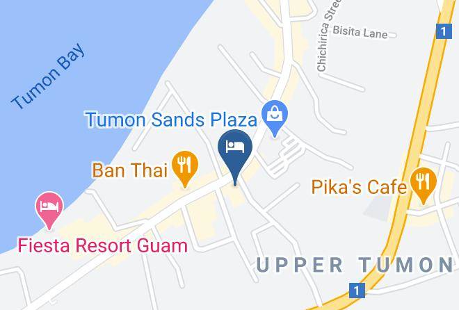Tamuning - Grand Plaza Hotel Maps