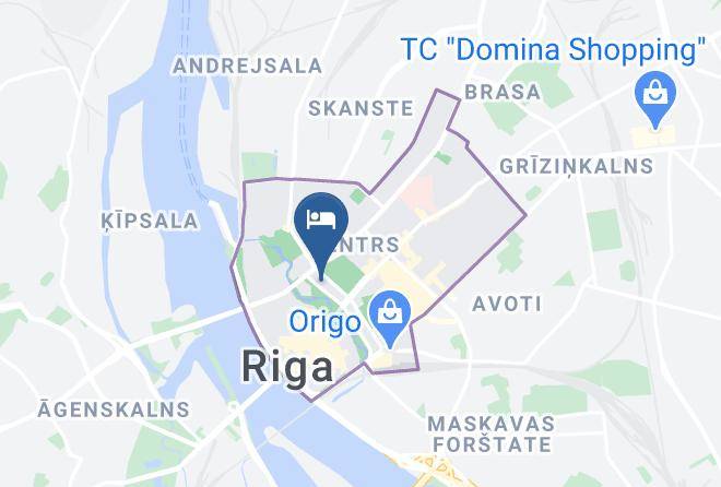Riga - Grand Poet By Semarah Hotels Maps