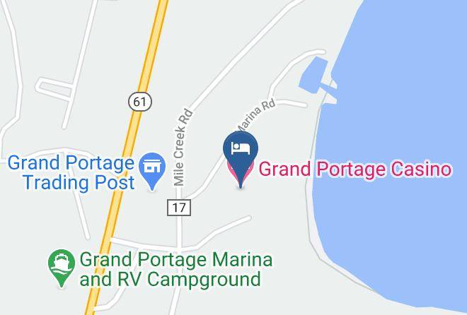 Cook - Grand Portage Casino Maps