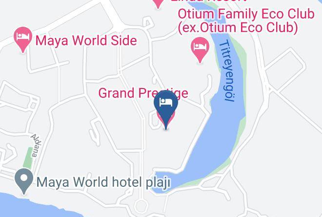 Grand Prestige Hotel Map - Antalya - Manavgat