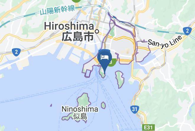 Hiroshima City Minami Ward - Grand Prince Hotel Hiroshima Maps