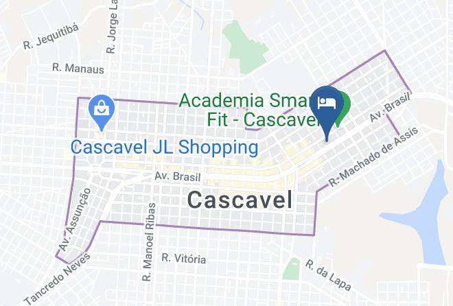 Cascavel - Grand Prix Hotel Maps