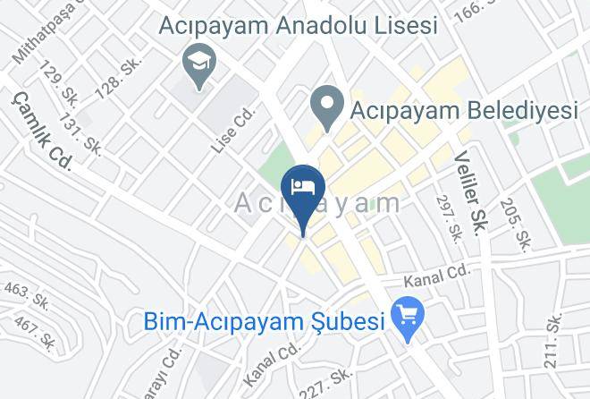 Acipayam - Grand Ramons Otel Maps