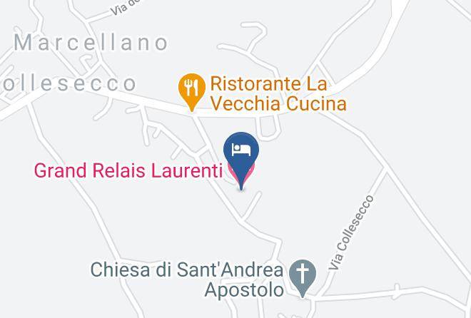 Grand Relais Laurenti Map