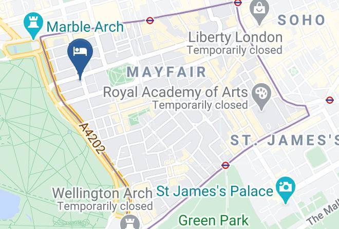 London - Grand Residences By Marriott Mayfair London Maps