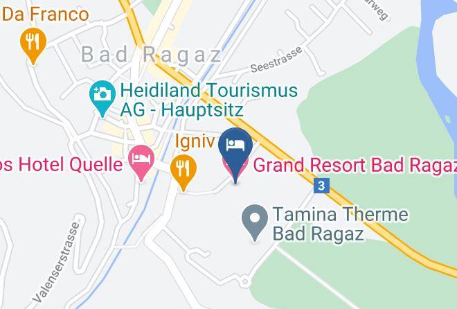 Sargans - Grand Resort Bad Ragaz Maps