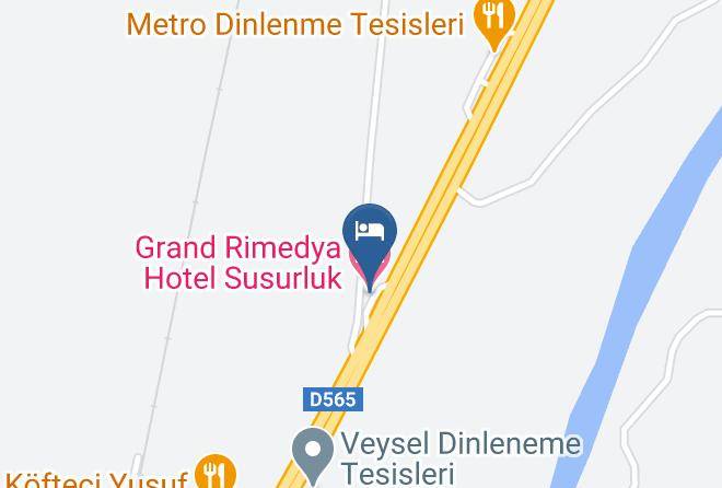 Susurluk - Grand Rimedya Hotel Susurluk Maps