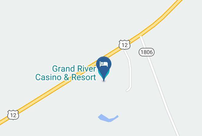 Grand River Casino & Resort Map