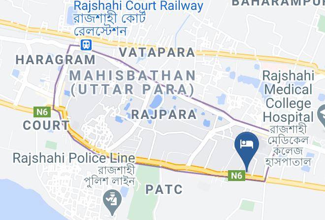 Rajshahi - Grand Riverview Hotel Maps