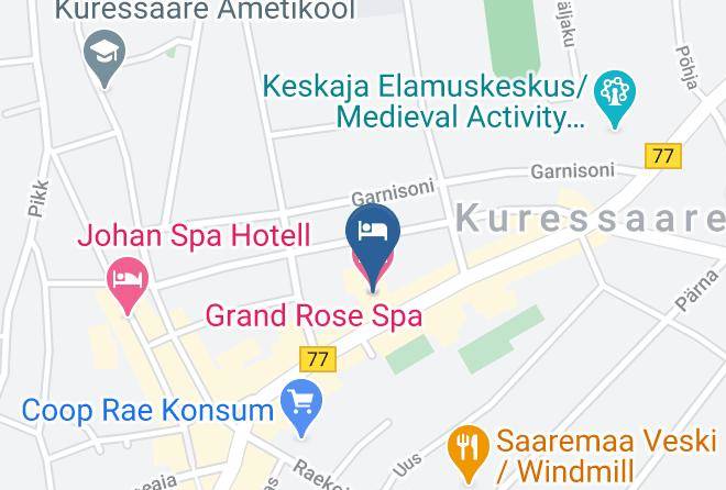 Grand Rose Spa Hotel Map