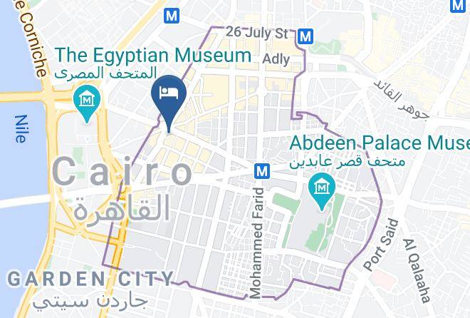 Hotel Grand Royal Cairo Map