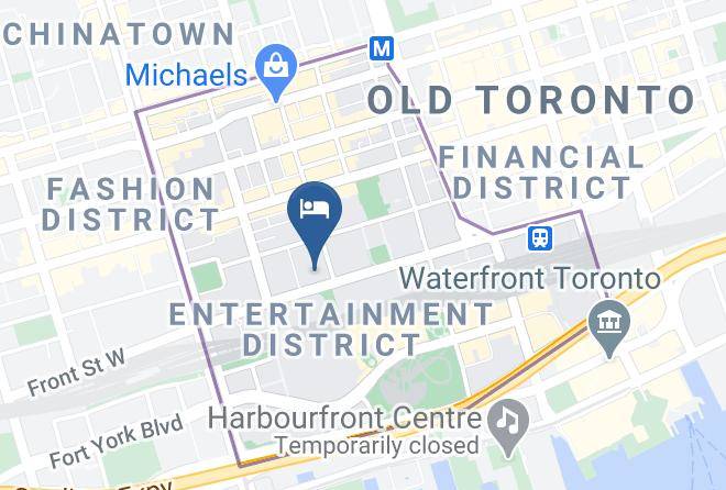 Toronto - Grand Royal Suites Toronto Maps