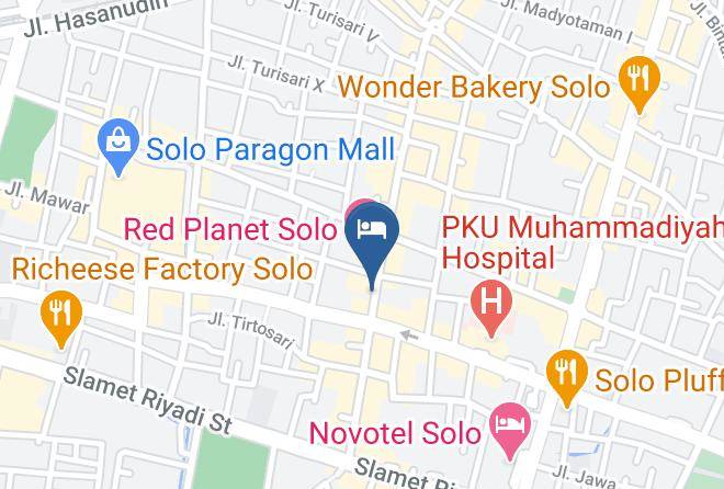 Surakarta - Grand Sahman Maps