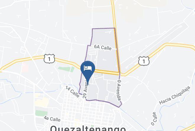 Quetzaltenango - Grand Santa Maria Hotel Maps
