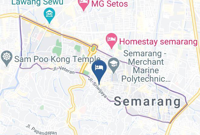 Kota Semarang - Grand Saraswati Hotel Maps