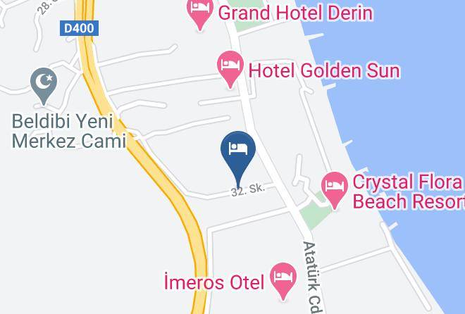 Konyaalti - Grand Sem Hotel Maps