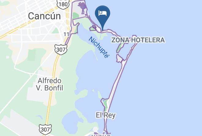 Benito Juarez - Grand Oasis Cancun Maps
