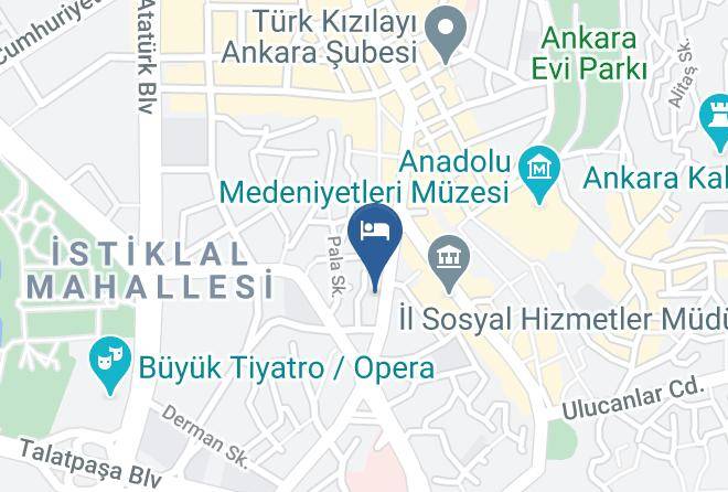 Altindag - Grand Sera Otel Maps