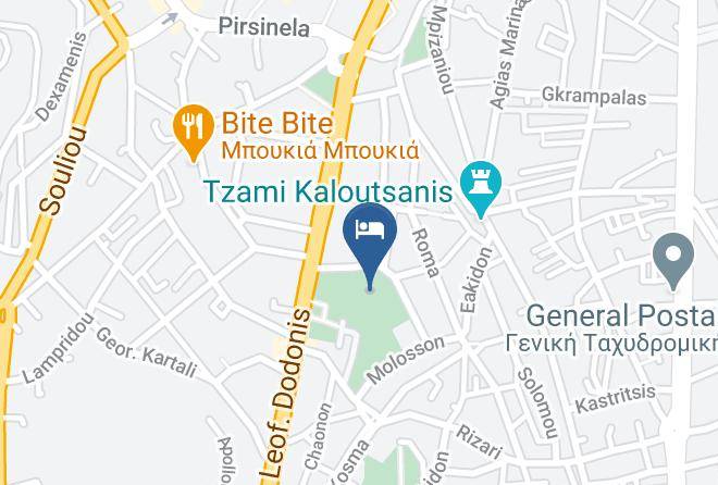 Ioannina - Grand Serai Congress And Spa Hotel Maps