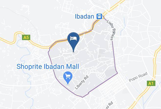 Ibadan - Grand Serene Hotel Maps