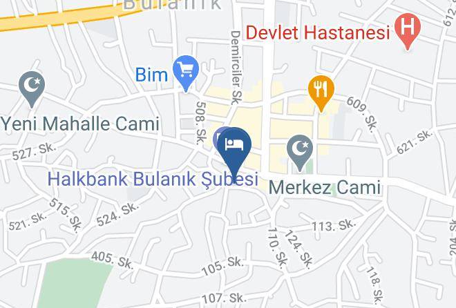 Bulanik - Grand Serhadhan Otel Maps