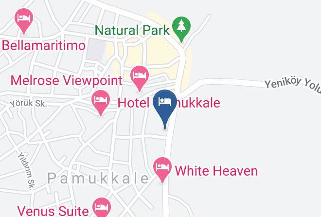 Pamukkale - Grand Sevgi Otel Maps