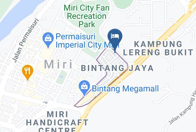 Bahagian Miri - Grand Sh Hotel Maps