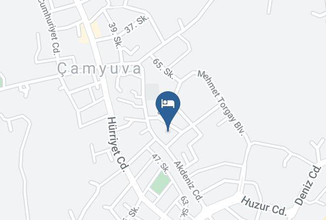 Kemer - Grand Sinan Bey Hotel Maps