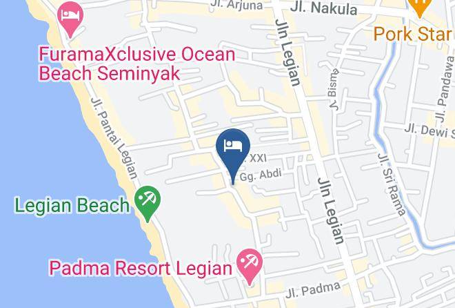 Grand Sinar Indah Hotel Map