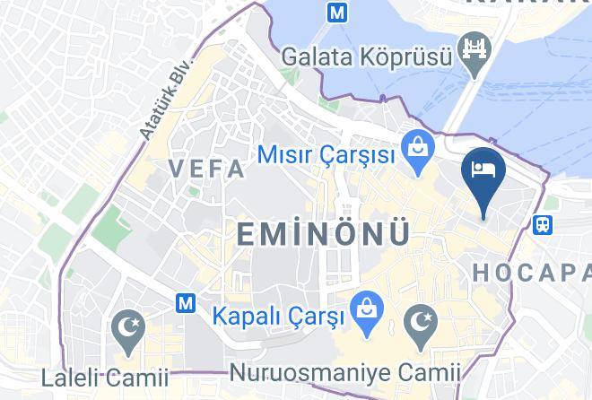 Fatih - Grand Sirkeci Hotel Maps