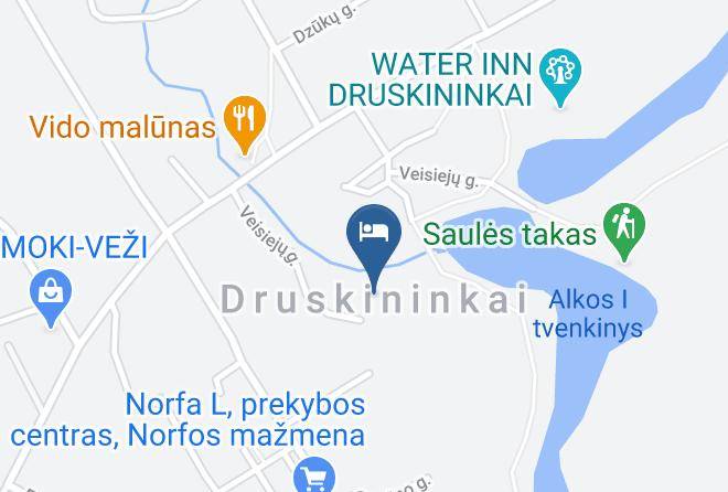 Grand Spa Lietuva Map