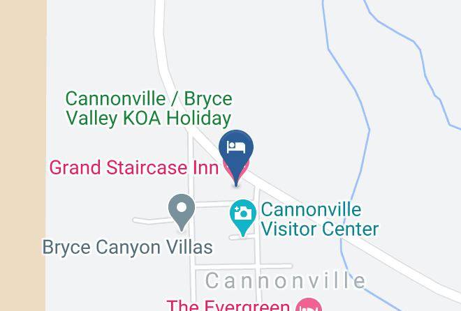 Grand Staircase Inn Map