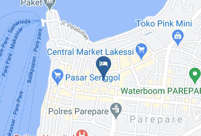 Kota Parepare - Grand Star Hotel Maps