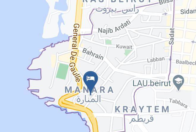 Beyrouth - Grand Suites Hotel Maps