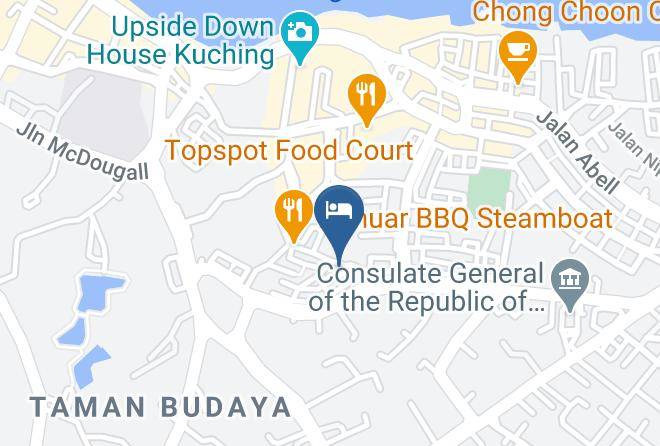 Bahagian Kuching - Grand Supreme Hotel Maps
