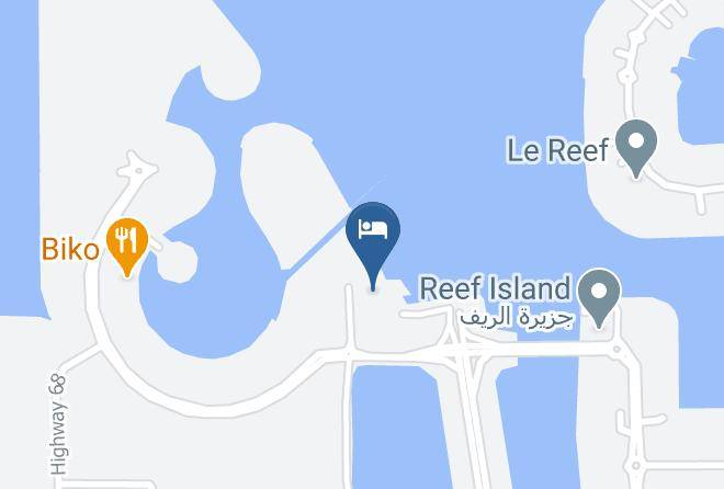 Manama - Grand Swiss Belhotel Seef Bahrain Maps
