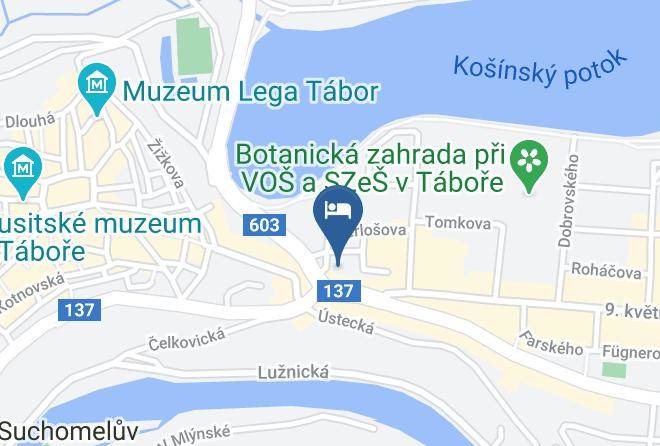 Hotel Grand Tabor Map