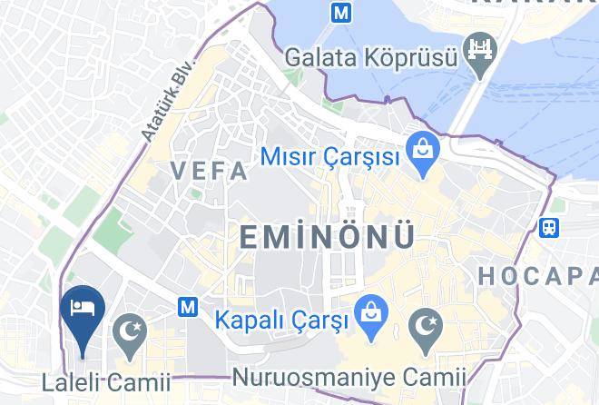 Grand Tahir Restaurant Map