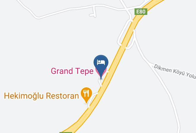 Grand Tepe Hotel Map